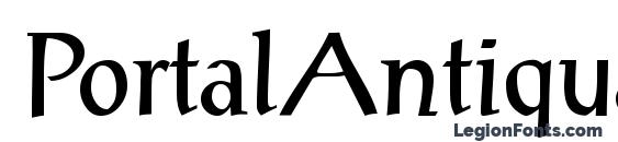 PortalAntiqua Regular Font, All Fonts