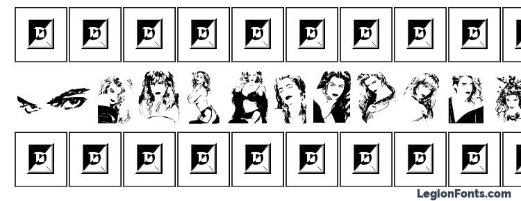 glyphs Portrait font, сharacters Portrait font, symbols Portrait font, character map Portrait font, preview Portrait font, abc Portrait font, Portrait font