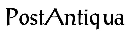 PostAntiqua Light Font