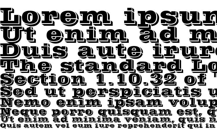 specimens POSTOFFICE font, sample POSTOFFICE font, an example of writing POSTOFFICE font, review POSTOFFICE font, preview POSTOFFICE font, POSTOFFICE font