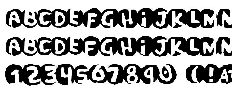 glyphs Potassium scandal font, сharacters Potassium scandal font, symbols Potassium scandal font, character map Potassium scandal font, preview Potassium scandal font, abc Potassium scandal font, Potassium scandal font