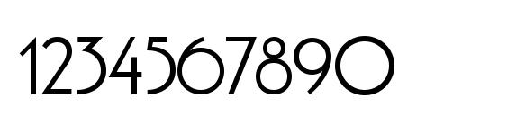 Pouf SSi Semi Bold Font, Number Fonts