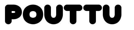 Pouttu font, free Pouttu font, preview Pouttu font