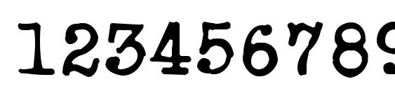 Powderfinger type Font, Number Fonts