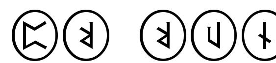 Pr runestones 2 Font