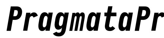 PragmataPro Bold Italic Font