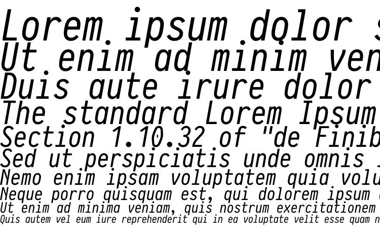 specimens PragmataPro Italic font, sample PragmataPro Italic font, an example of writing PragmataPro Italic font, review PragmataPro Italic font, preview PragmataPro Italic font, PragmataPro Italic font