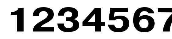 Pragmatica Bold110b Font, Number Fonts