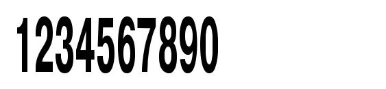 Pragmatica Bold40b Font, Number Fonts