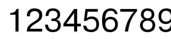 Pragmatica Cyrillic Font, Number Fonts