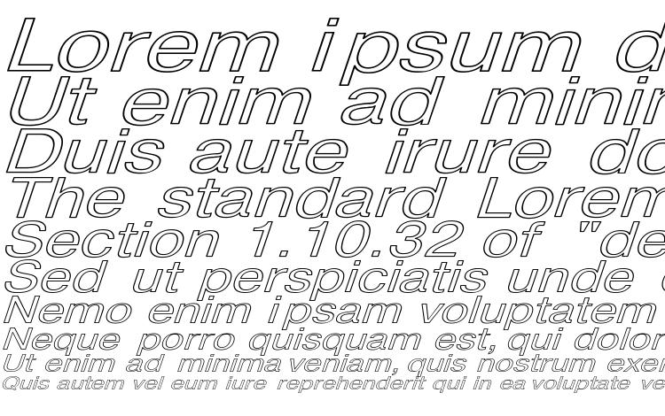 specimens Pragmatica HW Italic font, sample Pragmatica HW Italic font, an example of writing Pragmatica HW Italic font, review Pragmatica HW Italic font, preview Pragmatica HW Italic font, Pragmatica HW Italic font