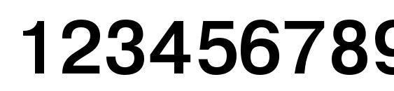 Pragmatica Medium Font, Number Fonts