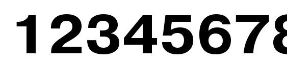 PragmaticaCTT Bold105b Font, Number Fonts