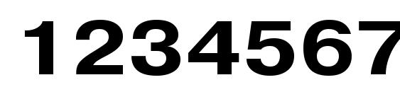 PragmaticaCTT Bold115 Font, Number Fonts