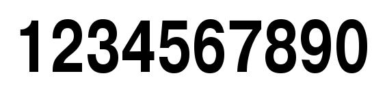 PragmaticaCTT Bold75b Font, Number Fonts