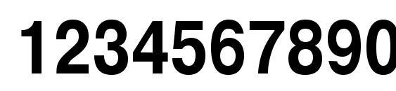 PragmaticaCTT Bold80b Font, Number Fonts