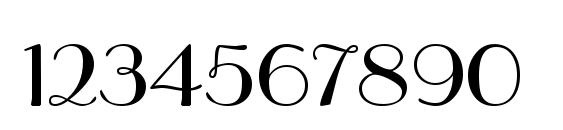 PramudDB Normal Font, Number Fonts