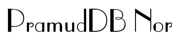 PramudDB Normal Font