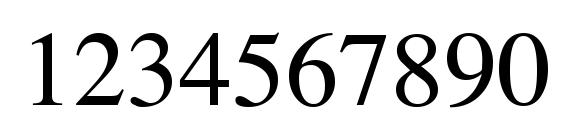 Pravda Font, Number Fonts