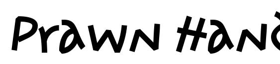 Prawn Handwrite Regular Font, Free Fonts