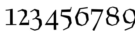 Preissig Font, Number Fonts