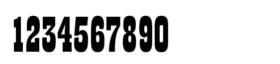 Prescott Regular Font, Number Fonts