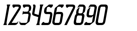 Presidente Tequila Italic Font, Number Fonts