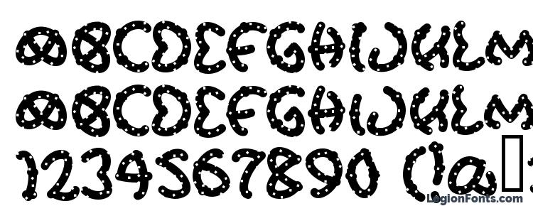 glyphs Pretzsalted font, сharacters Pretzsalted font, symbols Pretzsalted font, character map Pretzsalted font, preview Pretzsalted font, abc Pretzsalted font, Pretzsalted font