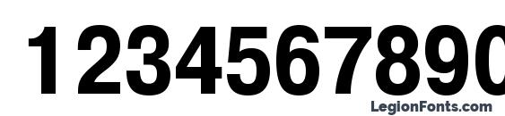 Prg77 c Font, Number Fonts