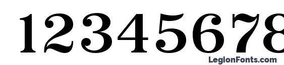 PriamosSerial Medium Regular Font, Number Fonts