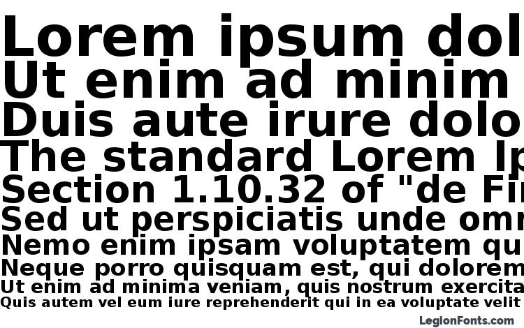 specimens Prima Sans Bold BT font, sample Prima Sans Bold BT font, an example of writing Prima Sans Bold BT font, review Prima Sans Bold BT font, preview Prima Sans Bold BT font, Prima Sans Bold BT font