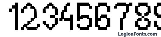 Primus script Font, Number Fonts