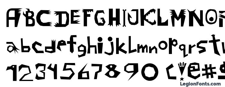 glyphs Probbariusc font, сharacters Probbariusc font, symbols Probbariusc font, character map Probbariusc font, preview Probbariusc font, abc Probbariusc font, Probbariusc font