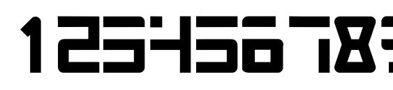 Procyon Font, Number Fonts