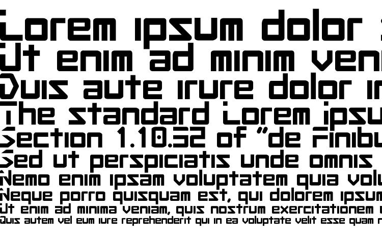 specimens Procyon font, sample Procyon font, an example of writing Procyon font, review Procyon font, preview Procyon font, Procyon font