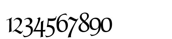 ProfiDB Normal Font, Number Fonts