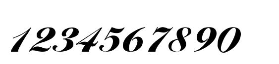 Progena Script SSi Font, Number Fonts