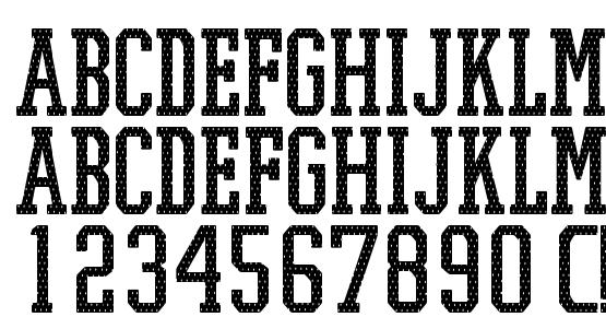 PROMESH Mesh Regular Font Download Free / LegionFonts