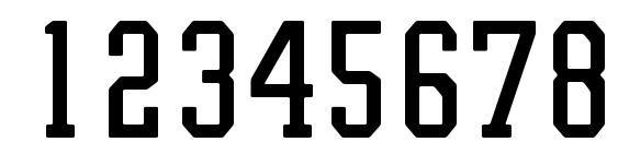 PROMESH Regular Font, Number Fonts