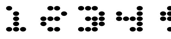Propellerfuel Font, Number Fonts