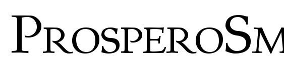 ProsperoSmallCaps Font