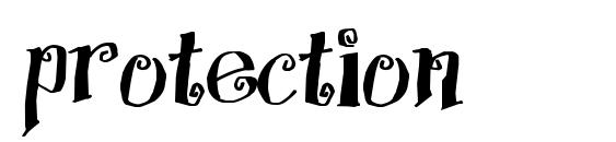 Protection Font
