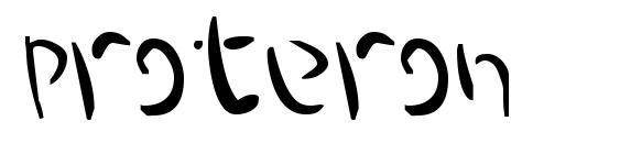 Proteron font, free Proteron font, preview Proteron font