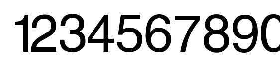 Protestant Font, Number Fonts