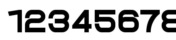 ProtoFet Heavy Font, Number Fonts