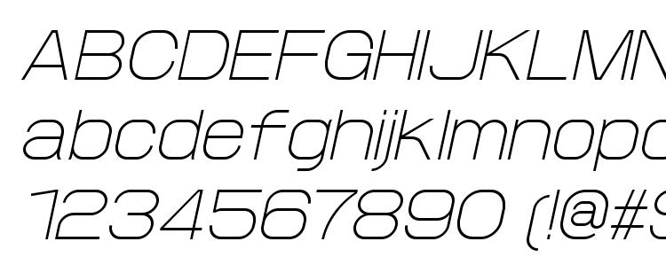 glyphs ProtoFet LightItalic font, сharacters ProtoFet LightItalic font, symbols ProtoFet LightItalic font, character map ProtoFet LightItalic font, preview ProtoFet LightItalic font, abc ProtoFet LightItalic font, ProtoFet LightItalic font