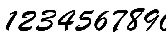 Prs c Font, Number Fonts