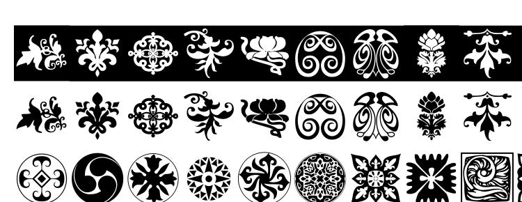 glyphs Prt ornament6 font, сharacters Prt ornament6 font, symbols Prt ornament6 font, character map Prt ornament6 font, preview Prt ornament6 font, abc Prt ornament6 font, Prt ornament6 font