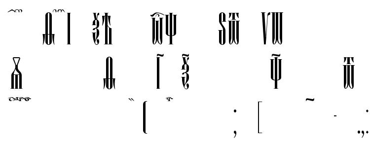 glyphs Psaltyrc font, сharacters Psaltyrc font, symbols Psaltyrc font, character map Psaltyrc font, preview Psaltyrc font, abc Psaltyrc font, Psaltyrc font