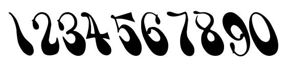 PsychedelicSmoke Font, Number Fonts